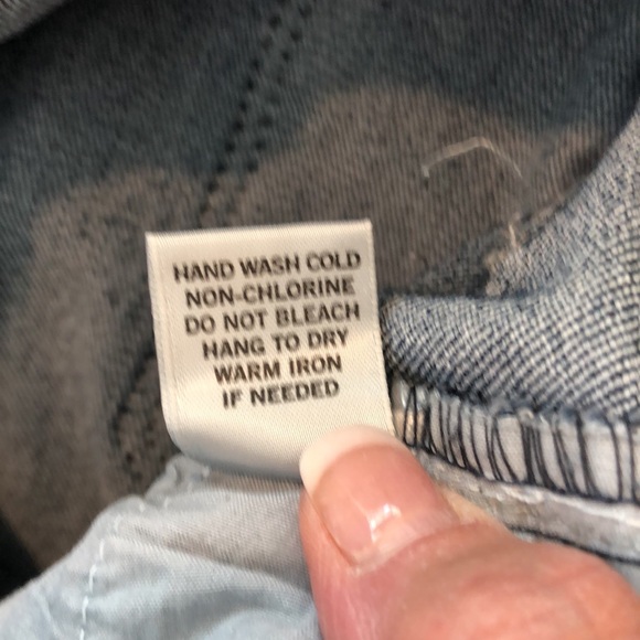 Cachet bling jeans size 6 double button for closure - Picture 8 of 9